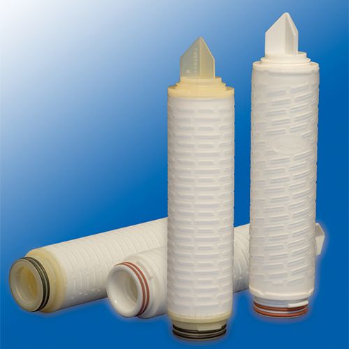 Ultipor® N66 Filter Cartridges, Nylon Hardware, 0.45 µm Single Layer, 40 in, Single Open Ended Code 7, Silicone Elastomer O-ring Produktbild
