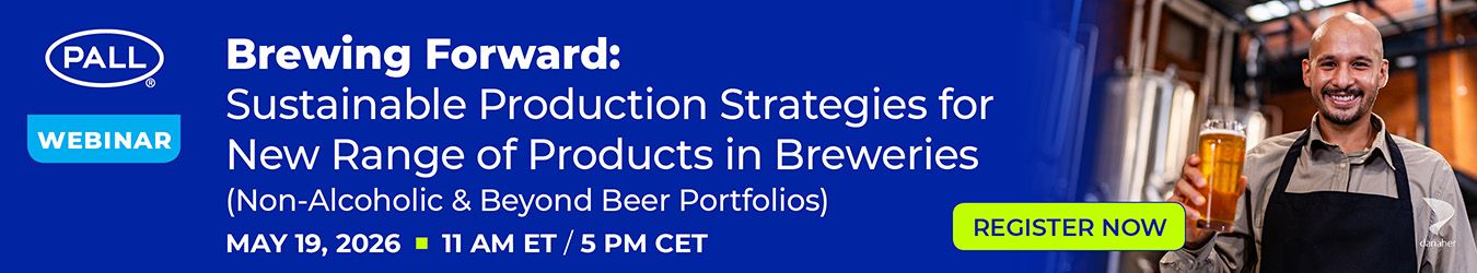 Webinar: Sustainable Production Strategies for New Range of Products in Breweries