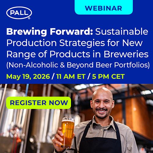 Webinar: Sustainable Production Strategies for New Range of Products in Breweries