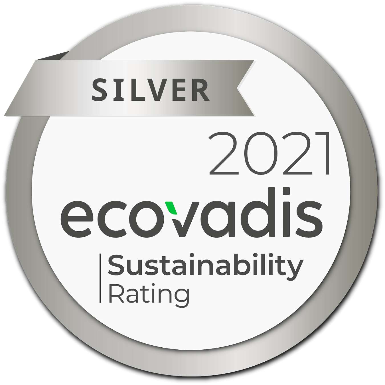 Ecovadis 2021 Silver Corporate Social Responsibility Rating