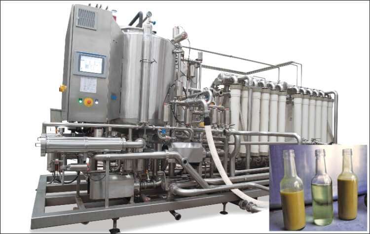 Oenoflow™ HS crossflow filtration system for lees in wine