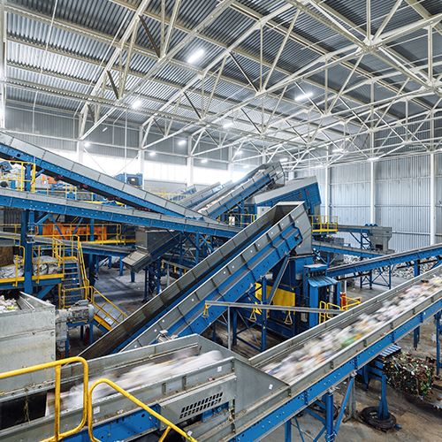 Eco-friendly plastic recycling plant