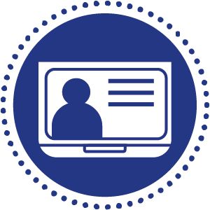 webinar blue